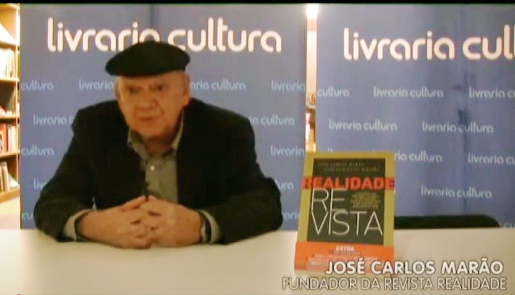 Confira o depoimento em vídeo de José Carlos Marão sobre o livro Realidade&nbsp;Re-vista